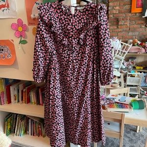 Sandy Liang for Target Pink Flower dress size Medium